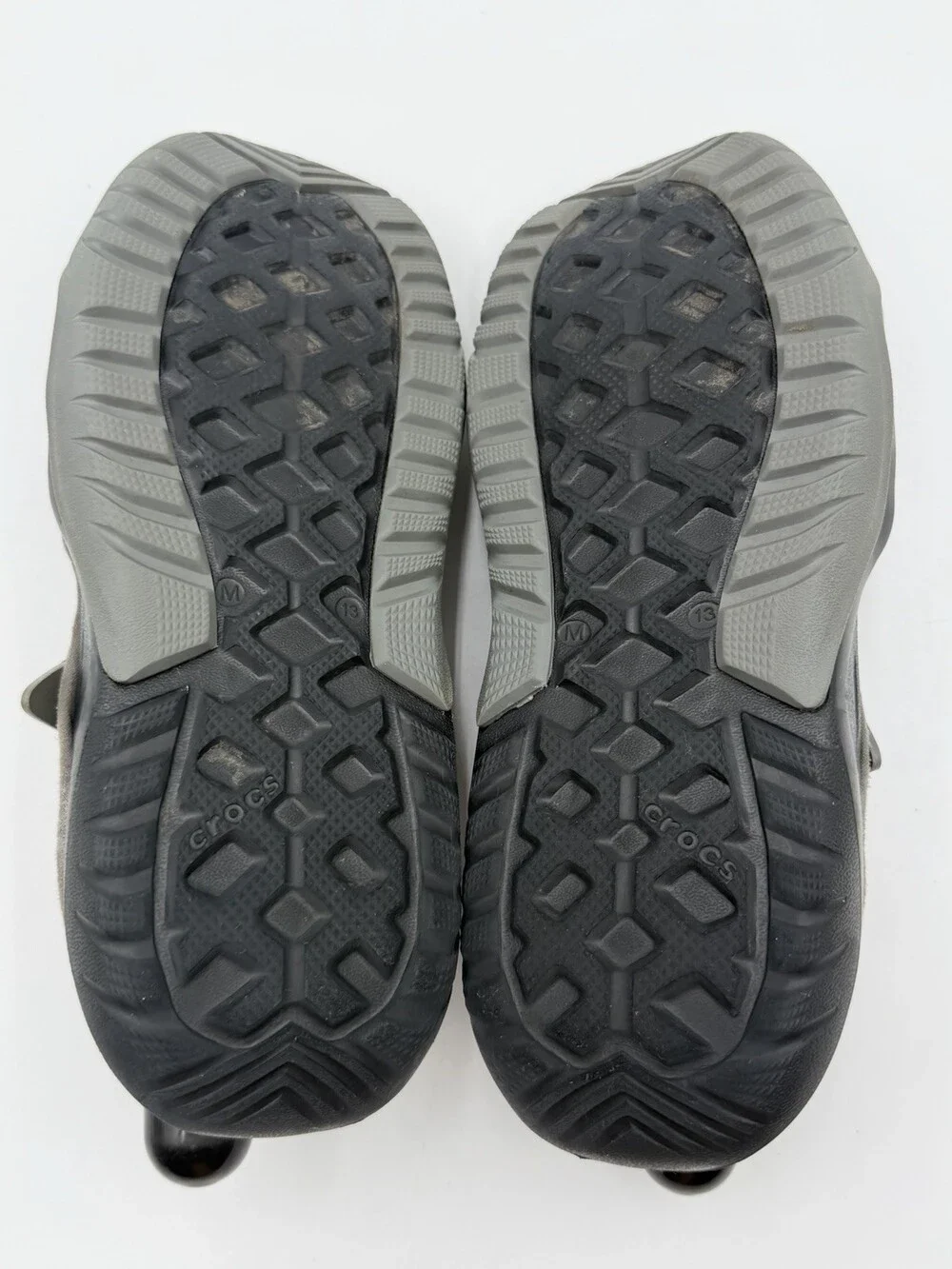 Crocs Swiftwater Mesh Men’s Size 13 Sandals Shoes Black Closed Toe Comfort